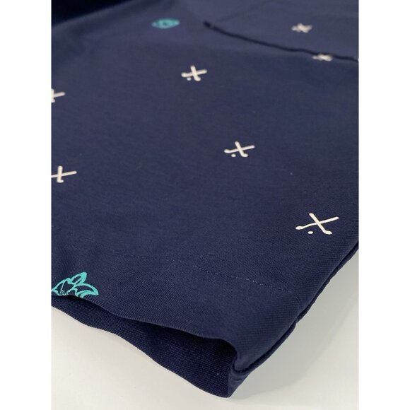 Nike Flex Novelty Lucky Charms Shorts Mens L 33* 10” Inseam Blue Golf Slim Fit - Picture 3 of 15